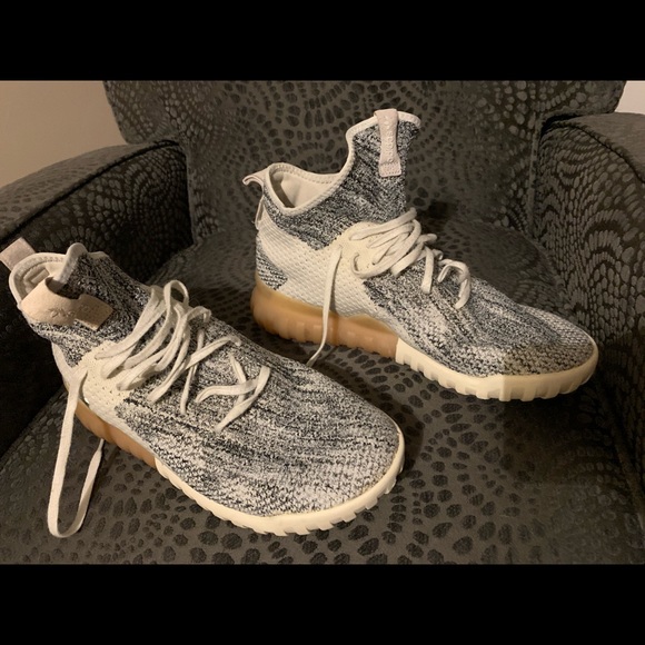 Adidas Tubular X, Mens Primeknit Shoes,Crystal White,Size 11,Very Good Condition - Picture 4 of 16